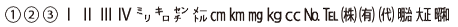 環境依存文字の一例